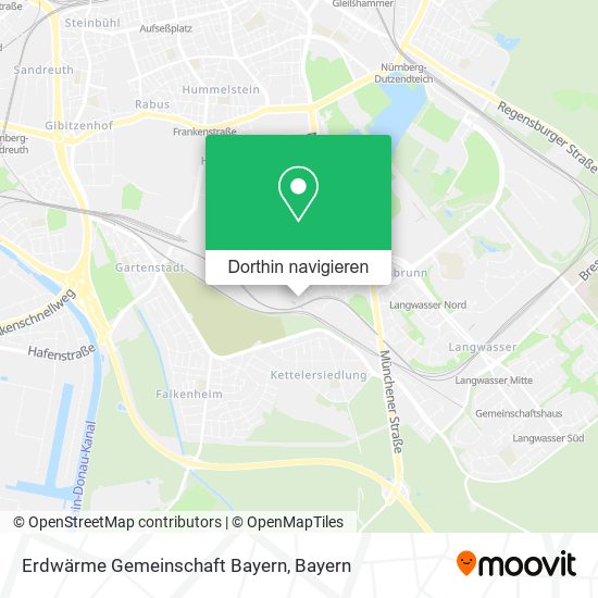 Erdwärme Gemeinschaft Bayern Karte