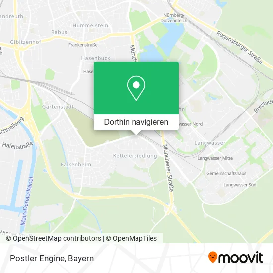 Postler Engine Karte