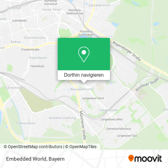 Embedded World Karte