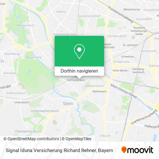 Signal Iduna Versicherung Richard Rehner Karte