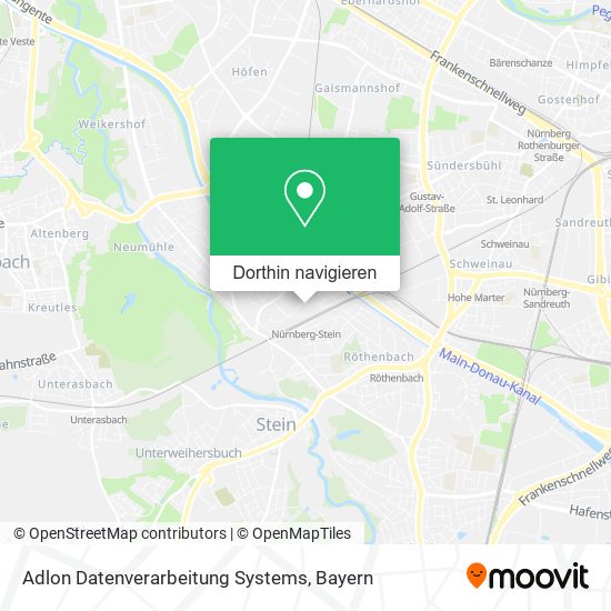 Adlon Datenverarbeitung Systems Karte