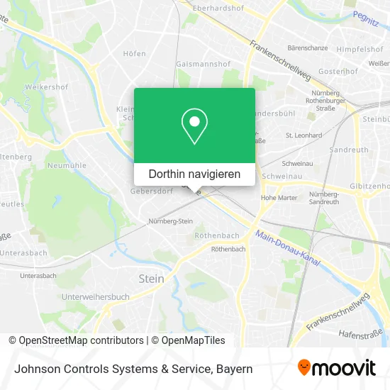 Johnson Controls Systems & Service Karte