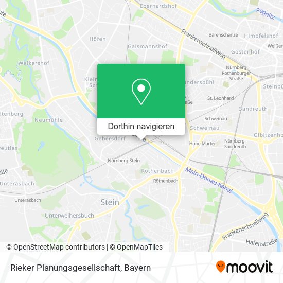 Rieker Planungsgesellschaft Karte