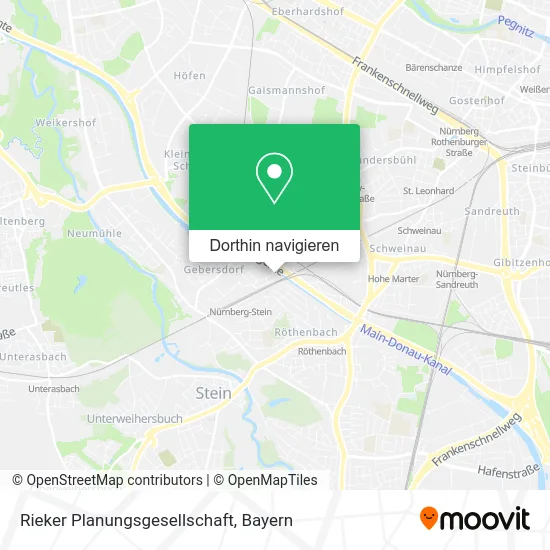 Rieker Planungsgesellschaft Karte