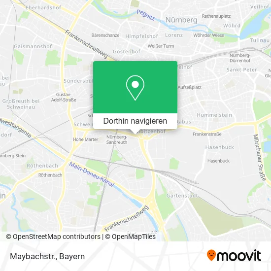 Maybachstr. Karte