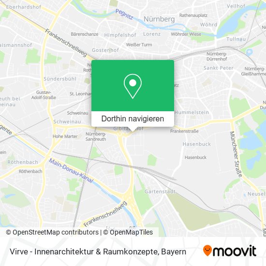 Virve - Innenarchitektur & Raumkonzepte Karte