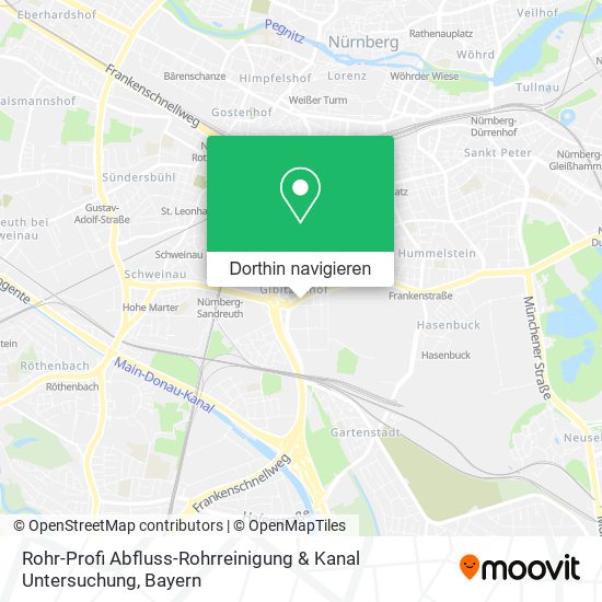Rohr-Profi Abfluss-Rohrreinigung & Kanal Untersuchung Karte