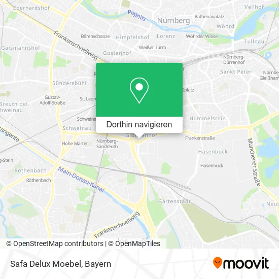 Safa Delux Moebel Karte