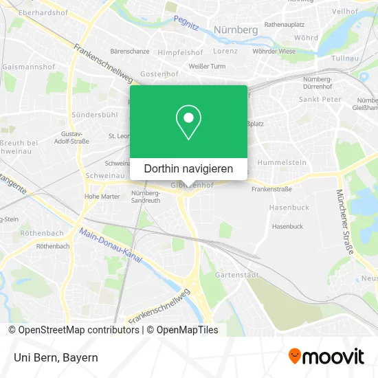 Uni Bern Karte