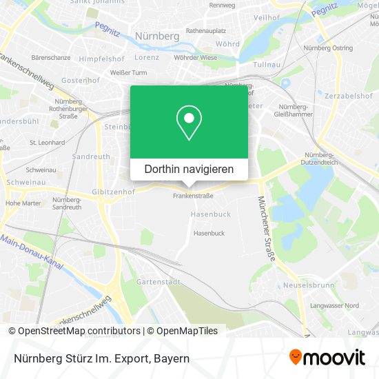 Nürnberg Stürz Im. Export Karte
