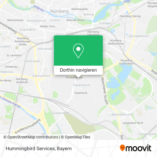 Hummingbird Services Karte