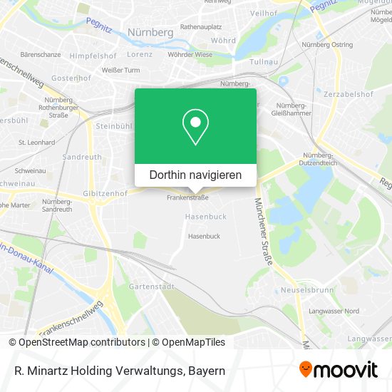 R. Minartz Holding Verwaltungs Karte