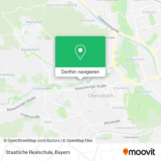 Staatliche Realschule Karte