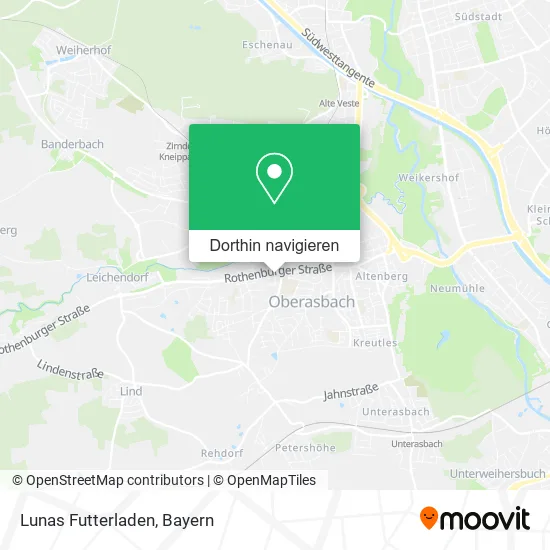 Lunas Futterladen Karte