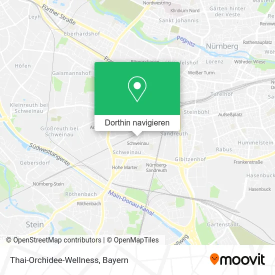 Thai-Orchidee-Wellness Karte