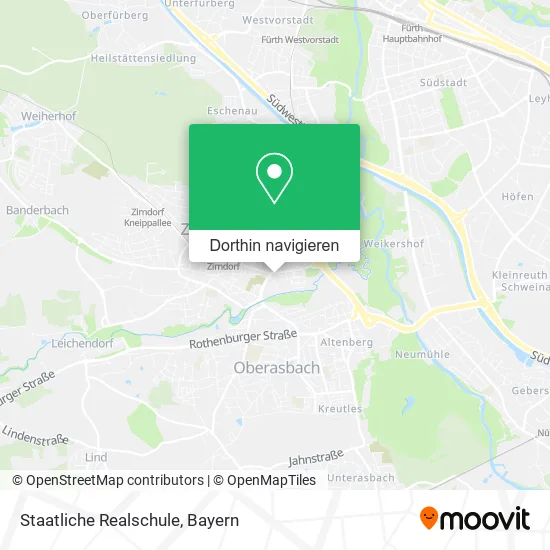 Staatliche Realschule Karte