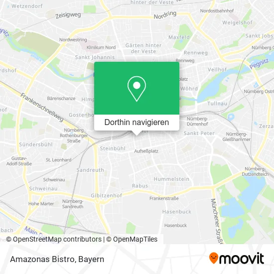 Amazonas Bistro Karte