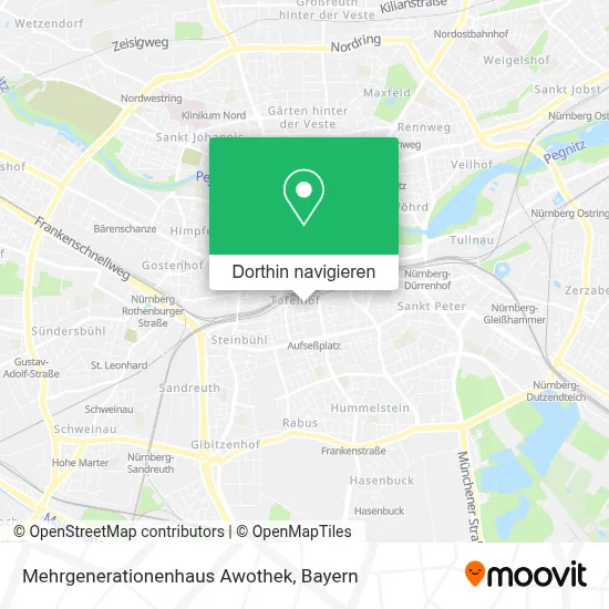 Mehrgenerationenhaus Awothek Karte