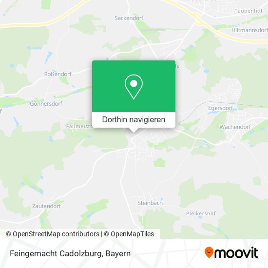 Feingemacht Cadolzburg Karte