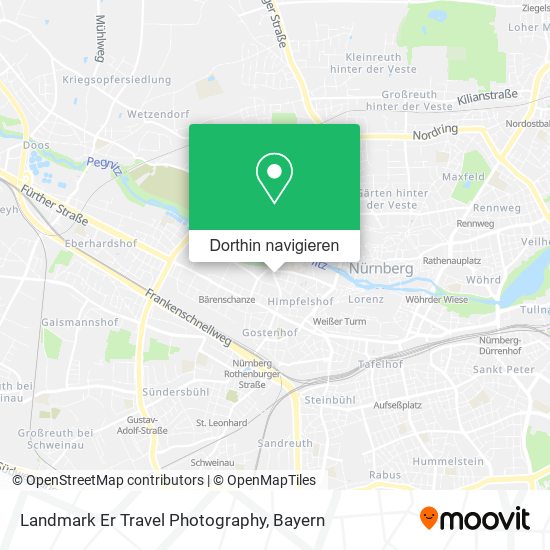 Landmark Er Travel Photography Karte