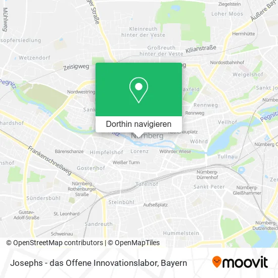Josephs - das Offene Innovationslabor Karte