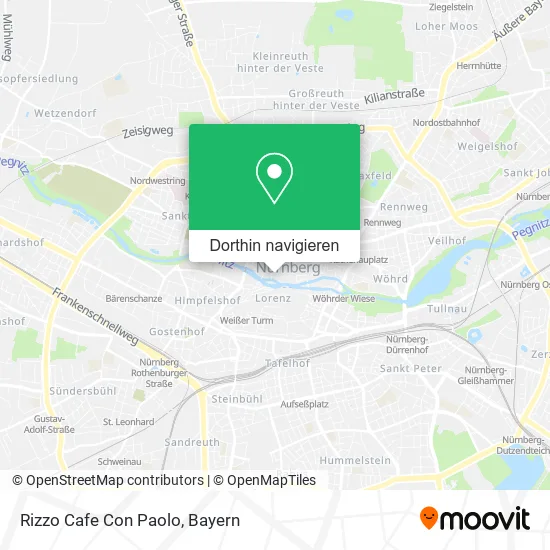 Rizzo Cafe Con Paolo Karte