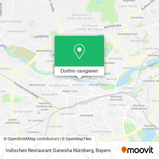 Indisches Restaurant Ganesha Nürnberg Karte