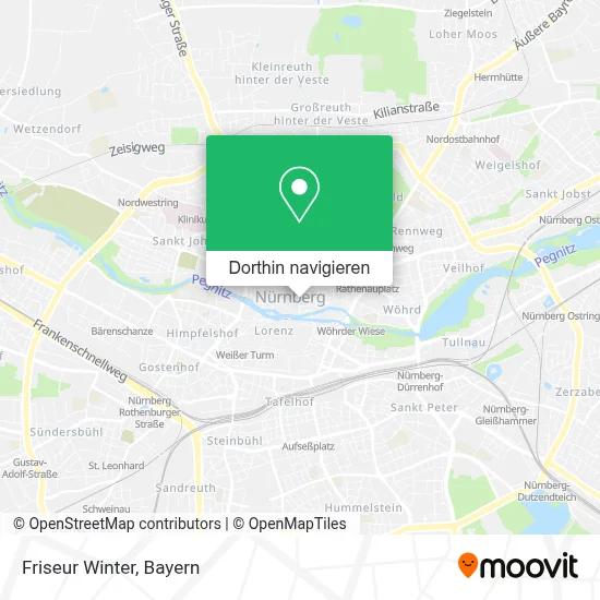 Friseur Winter Karte