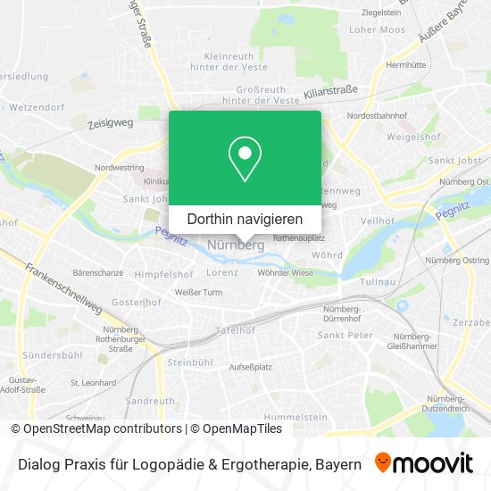 Dialog Praxis für Logopädie & Ergotherapie Karte