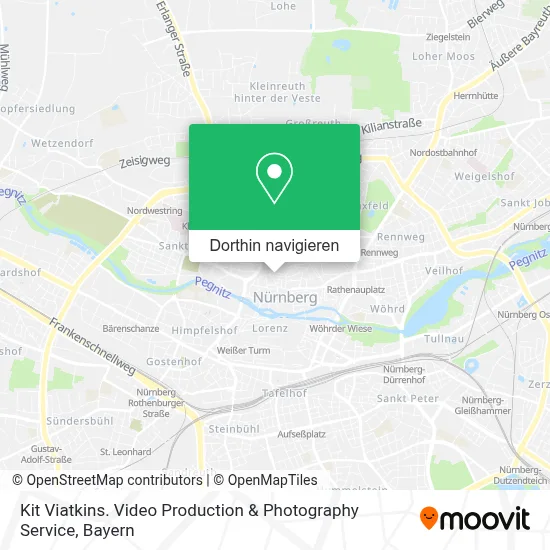 Kit Viatkins. Video Production & Photography Service Karte