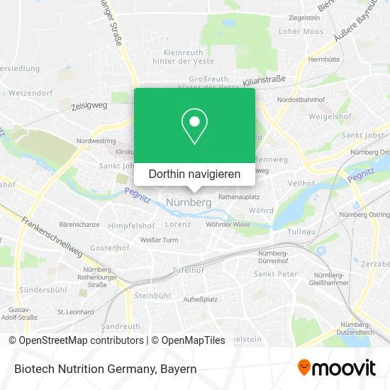 Biotech Nutrition Germany Karte