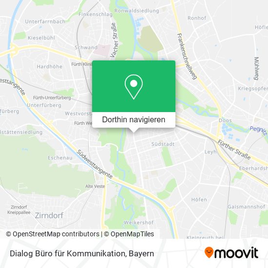 Dialog Büro für Kommunikation Karte