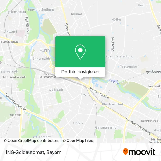 ING-Geldautomat Karte