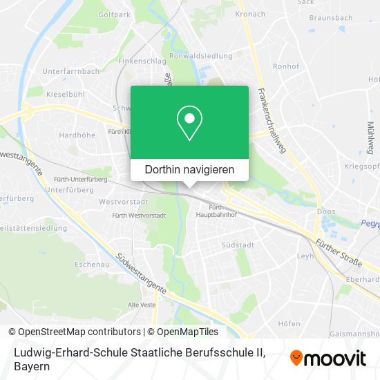 Ludwig-Erhard-Schule Staatliche Berufsschule II Karte