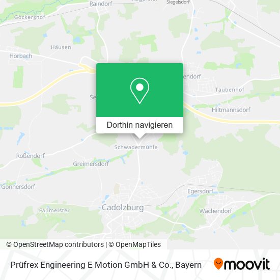 Prüfrex Engineering E Motion GmbH & Co. Karte