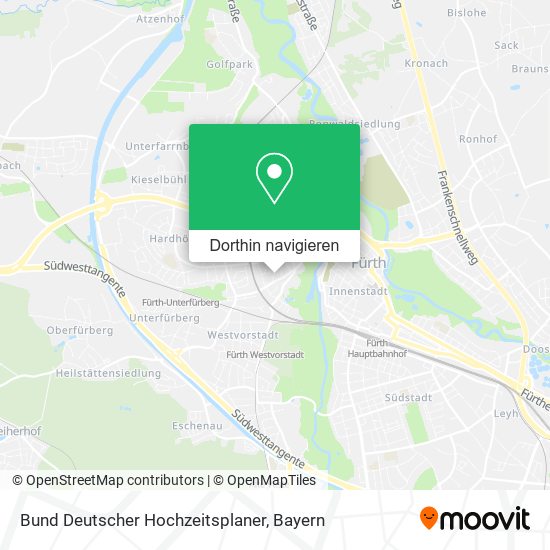 Bund Deutscher Hochzeitsplaner Karte