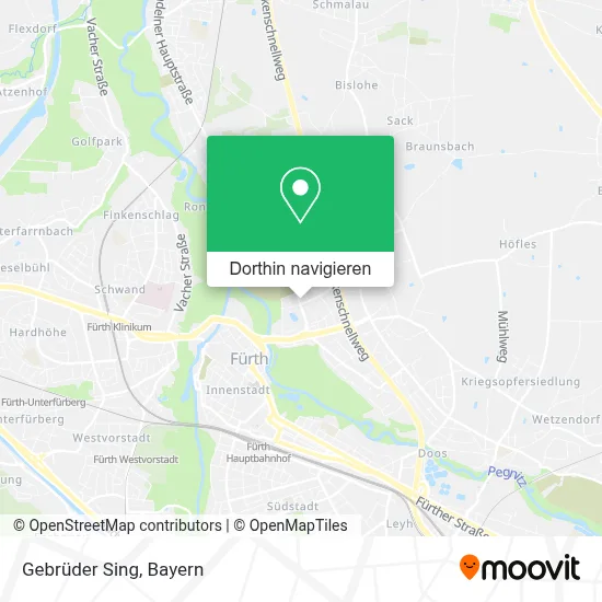 Gebrüder Sing Karte