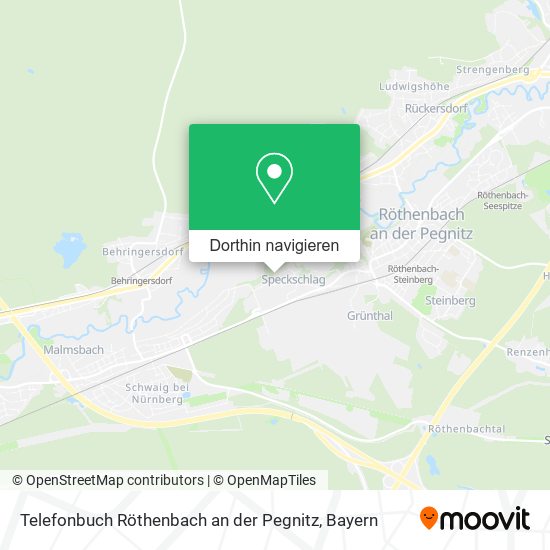 Telefonbuch Röthenbach an der Pegnitz Karte