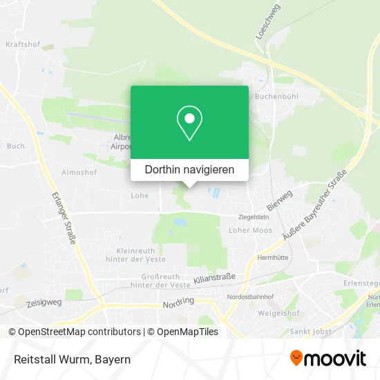 Reitstall Wurm Karte