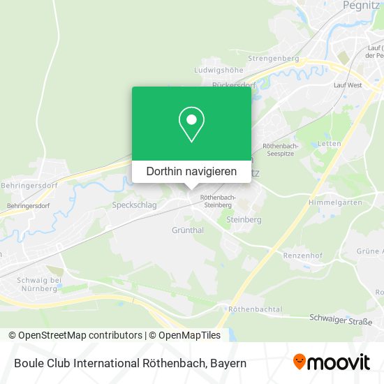 Boule Club International Röthenbach Karte