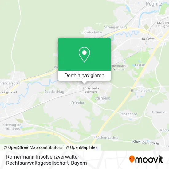 Römermann Insolvenzverwalter Rechtsanwaltsgesellschaft Karte