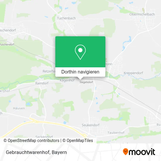 Gebrauchtwarenhof Karte