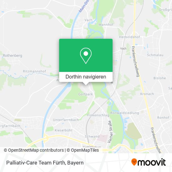 Palliativ-Care Team Fürth Karte
