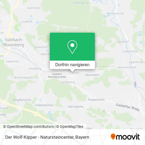 Der Wolf-Kipper - Natursteincenter Karte