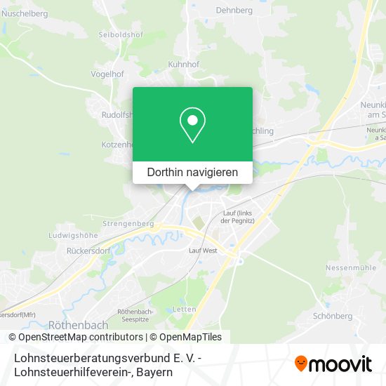 Lohnsteuerberatungsverbund E. V. -Lohnsteuerhilfeverein- Karte