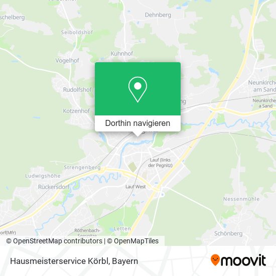 Hausmeisterservice Körbl Karte