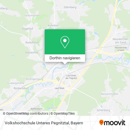 Volkshochschule Unteres Pegnitztal Karte