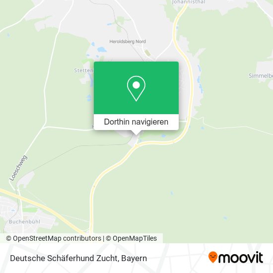 Deutsche Schäferhund Zucht Karte