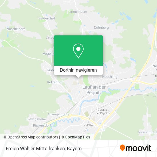Freien Wähler Mittelfranken Karte