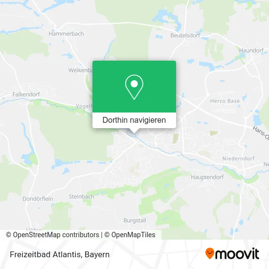 Freizeitbad Atlantis Karte